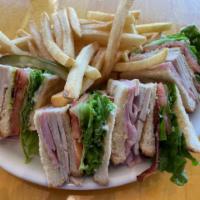 Club Sandwich · Served with your choice of side.