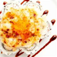 Lotus on Fire Roll · Spicy tuna, lotus root, jalapeno and California roll.