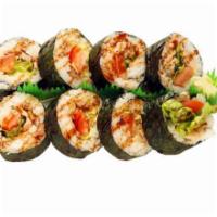 Teri Chicken Maki · 8 pieces. Made with grilled teriyaki chicken, lettuce, tomato, mayo, and special teriyaki sa...