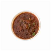 Side of Salsa (no chips) · Choose 1 of 3 homemade salsas (8 oz):

Chiltomate (medium) - Chunky, fresh roasted tomatoe...
