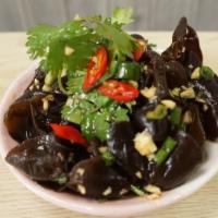 C7. Black Fungus · Soaked in a sauce. 