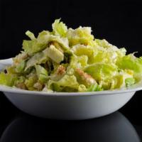 Caesar Salad · Romaine lettuce, croutons and Parmesan cheese dressed in Caesar dressing.