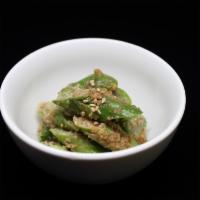 Asparagus Goma-Ae · With special sesame sauce. 