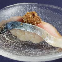 Fresh Mackerel with Sesame Sauce · Rich, sweet, and oily fish.