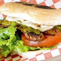 Choripan Sandwich with Fries and Drink · Bolillo, chorizo, melted Oaxaca cheese, tomato, lettuce, mayonnaise  and sauces.