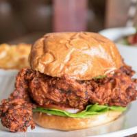 Fried Chicken Thigh Sandwich  · Southern fried or Tennessee hot.