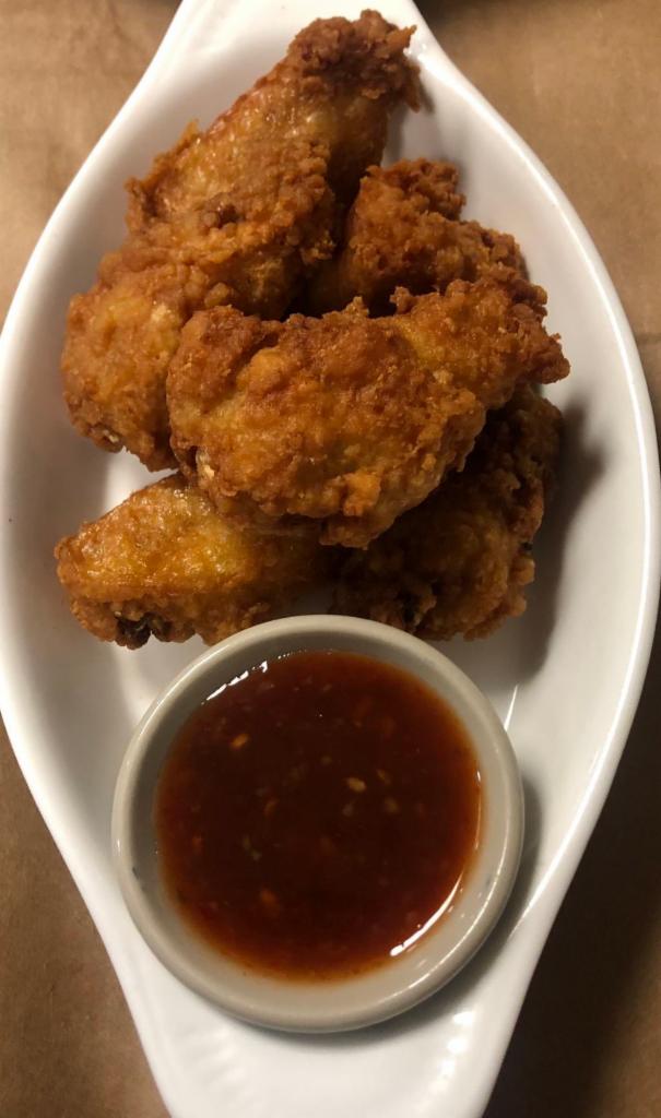 Chicken Wings · Served with sweet chili sauce. Veggie. 