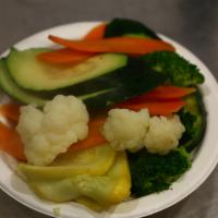 Seasonal Steamed Vegetables · 