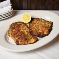Chicken Cutlet · Breaded Thin Pounded Chicken - Pan-Fried to a Crispy Golden Brown