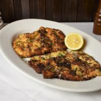 Veal Cutlet · Breaded Thin Pounded Veal - Pan-Fried to a Crispy Golden Brown