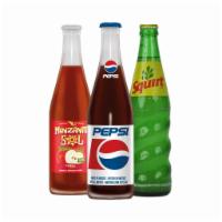 Pepsi Sodas (Made in Mexico) - 12oz Glass · Click to add a refreshing 12oz soda below.

