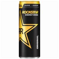 Rockstar Energy Original - 16oz Can  · Rockstar is scientifically formulated to provide an incredible energy boost for those who le...