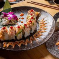 Hawaii · Shrimp tempura, crab meat, avocado(crab meat, avocado)