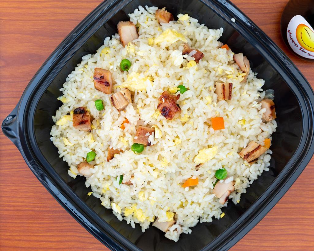 Fried Rice · Your choice of entree served with fried rice. 