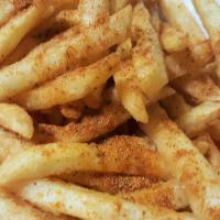 Seasoned Fries · French fries coated in Old Bay seasoning. 

