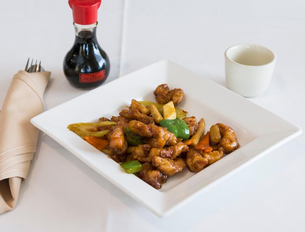 Ch-12. General Tao's Chicken · Hot and spicy. 