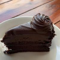 Chocolate Cake · Layered Chocolate Cake. A chocolate lover's dream.