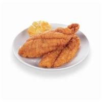 Fried Fish · Flonder fish w/1 biscuit & 1 dipping sauce
