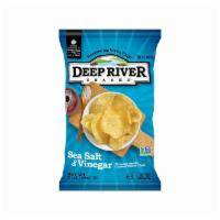 Deep River Chips Sea Salt and Vinegar · Sea Salt and Vinegar Kettle Cooked Potato Chips 2oz
