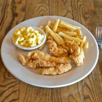 Chicken Tenderloins · Chicken tenders are fried to perfection and served with a side of our homemade cream gravy o...