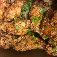 Vietnamese Chicken Wings  · Marinated Wings Deep-Fried and glazed with savory little sweet glaze. 