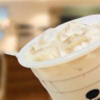 Jasmine Milk Tea · Freshly brewed Chinese Premium Jasmine Tea with Milk and Sugar