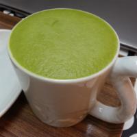 Green Tea Latte · Ceremonial Grade Matcha with Milk and Vanilla Syrup