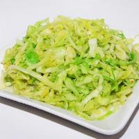405.炒高丽菜 Sauteed Cabbage with Garlic · 