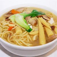 806. 素湯麵  Vegetarian and Tofu Noodle Soup · Vegetarian.