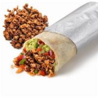 Impossible Beef Burrito · Mission-style burrito complete with your choice of signature fillings
