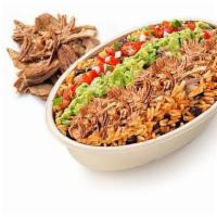 Pork Carnitas Bowl · Like a burrito but served in a bowl with your choice of signature fillings