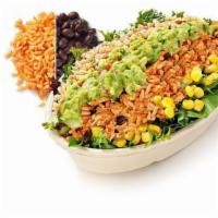 Rice & Bean Salad · Choice of greens plus signature fillings