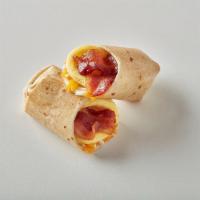 All American Wrap · Eggs, bacon, cheddar & mozzarella.