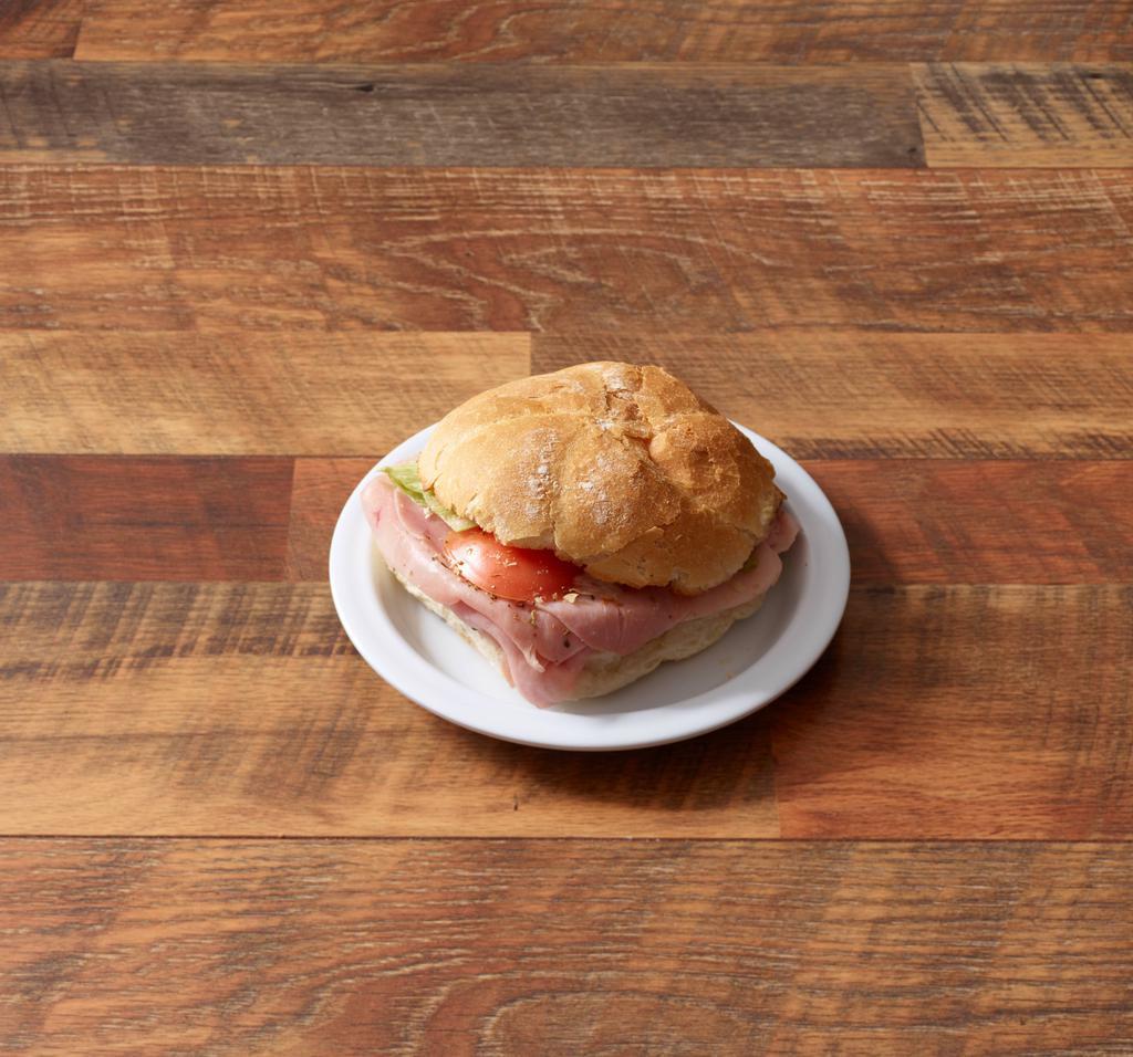 1. Ham Sandwich · Contains balsamic vinegar, oregano, black pepper, oil and salt.
