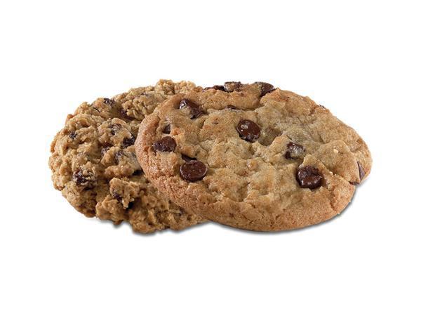 Cookie · Choose one or two freshly baked cookies including chocolate chip and oatmeal.