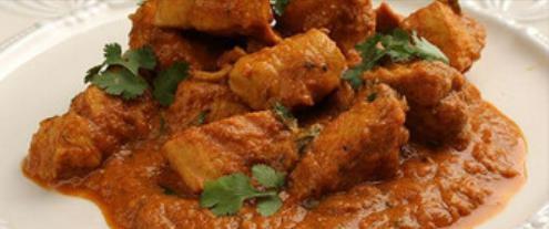 Lamb Tikka Masala · Charcoal boiled lamb in moderately spiced creamy sauce. Served with rice.