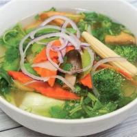 78A. Pho Chay · Vegetarian rice noodle soup.