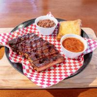 Rib Plate with 2 Sides and Bread · 