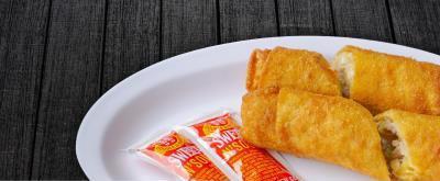 Egg Rolls · 2 pieces. Deep-fried, served with sweet and sour sauce.