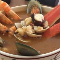 7 Mares Caldo · Sea Food selection soup