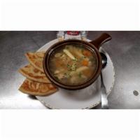 CHICKEN NOODLE-BOWL · Made in house and it is great!