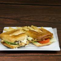 Grilled Chicken Sandwich · With French Fries