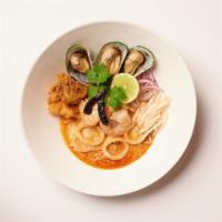 Sassy Spicy Noodle · Spicy SeaFood Tom-Yum Flat Noodle
