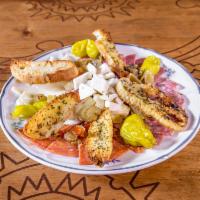 Gluten-Free Antipasto · A selection of Italian meats-coppa, salami, pepperoni with imported Provolone, fresh Mozzare...