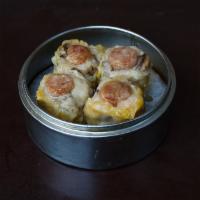Pork Siu Mai · Shrimp and shitake mushroom
