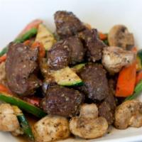 A1 Beef Filet Mignon with Vegetables · Spicy.