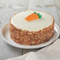 Carrot Cake · Moist cake layers loaded with California's San Joaquin Valley grown carrots, raisins and wal...