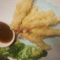 Tempura Entree · Easy Japanese Tempura Batter. Served with white rice and miso soup or salad.