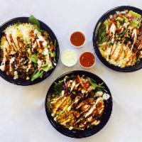 Zeytin Rice Bowl · Create your Zeytin rice bowl with choices of delicious different  grilled meats and vegetari...