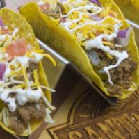 3 Tacos · Start off with our mouthwatering tacos, then add your choice of protein, rice, beans, and al...